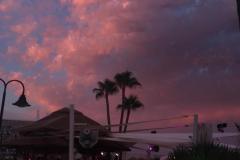 red sunset